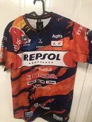 Moto GP Jersey Repsol Honda Redbull Akrapovic Size L/XL Slim Fit