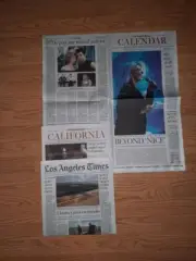 LOS ANGELES TIMES AUG 9 2022 OLIVIA NEWTON JOHN DIES GREASE SINGER MOVIES XANDU