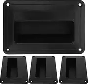 Gadpiparty 4 pcs Audio Speaker Side Handle Recessed Speaker Handle Plastic Small Handle