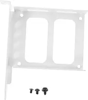TINEASUR Drive Holder Metal Hard Drive Bracket for Pci Slot Rear Panel Mount Compatible Pc Cases