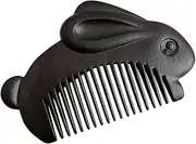 MUSISALY Small Portable Wooden Comb for Women Hair Styling Grooming Dandruff Sandalwood Comb
