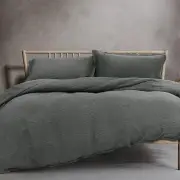 Ardor Boudoir Campbell Charcoal Quilt Cover Set