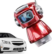 Cute Robot Car Diffuser | Air Conditioning Vent Clips Freshener | Automatic Vehicle Perfume Supplies, Aromatherapy Vent with 4 Mode for SUVs Trucks Home
