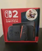 Nintendo Switch 2 Handheld Console with Mario Kart World Bundle FREE SHIPPING