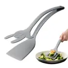 2-in-1 Spatula with Clip Kitchen Tool Set Egg Flipping Shovel Pancake Toasted