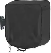 Retractable Water Hose Cover, Polyester Garden Hose Reel Cover with Drawstring, 23.62x17.72x23.62 All Round Waterproof Cover for Water Hose Reel,Hose Reel Cover for Winter