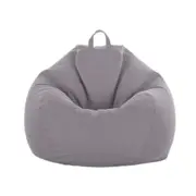 Gamer Bean Bag Chairs Gaming Seat Sofa Cover Indoor For Adults Kids Lazy Sofa Bag Dark Grey S