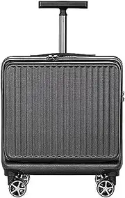 [RUVOO] Luggage Carry On Luggage 16 Inch Suitcases Business Travel Boarding Carry On Luggage Scratch Resistant Hard with Wheels Suitcase Checked Luggage (Color : E, Size : 16 in)