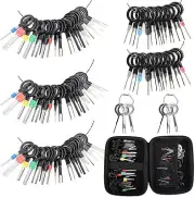 Terminal Extractor Removal Tool Kit, 82 Pieces Depinning Key Tool Set for Car Au