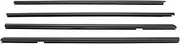 Edge Trim Fit for Honda Insight 2010 2011 2012 2013 2014 Artudatech 4PCS Outside Window Moulding Weatherstrip Car Edge Trim