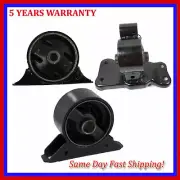Engine Motor & Trans Mount For 6688 6622 6670 99-02 Mitsubishi Mirage DE 1.5L (for: Mitsubishi)