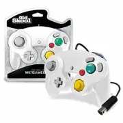 Old Skool Gamecube/Wii Compatible Controller - White