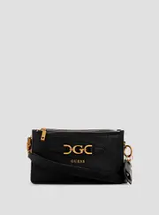GUESS Women's Black Malva Crossbody Bag