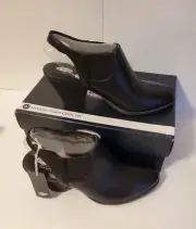 New! Dr Scholl's Booties- Women's Memory Foam Cool Fit "Clout" Black Size 8.5M