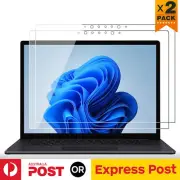 2X Microsoft Surface Laptop 4 3 5 Pro 9 8 7 Go 2 3 Clear Matte Screen Protector
