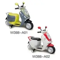 在飛比找Yahoo!奇摩拍賣優惠-MINI E-SCOOTER兒童電動摩托車(黃灰/白紅)