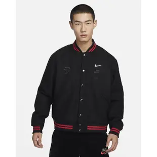 【NIKE 耐吉】棒球外套 CNY 龍年限定款 休閒 AS M NSW CNY VARSITY JKT GCEL 男款 黑(FZ6372010)