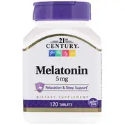 21st Century Melatonin 5mg 120 Tablets