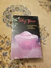 NEW Vintage Sky Zone Cool Water Fountain Decoration Glass Bowl Mist Humidifier