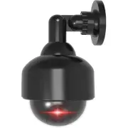 WALI Dummy Fake Security Dome Camera with 1 Flashing Red LED Light and Security
