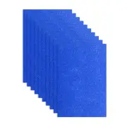 10Pcs Dark Blue Foam Sheets, 8"x12" Self-Adhesive EVA Foam Sheets(1.5mm Thick)