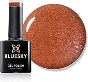 Bluesky Fine Vermilion Gel Nail Polish 10 ml, Bright Orange