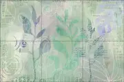 Flower Tile Backsplash Andrea Haase Floral Art Ceramic Mural OB-HAA0943b
