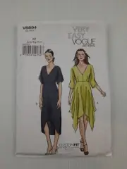 Vogue Sewing Pattern 8894 Misses Dress 2 styles Pattern Size L-XXL NEW