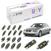 17 Bulbs Super White Interior LED Light Kit For BMW 5 Series E60 Sedan 2004-2010 (for: BMW)
