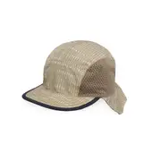 [Sunday Afternoons] Natural Grass Mat/Captains Navy Infant SunFlip Cap (6-12Mos)