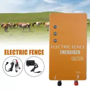 Electric Fence Controller Energizer Charger For Ranch Animal Poultry Supplies