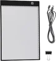 Baxnore Drawing Light Box, 3 Mode A4 Battery Powered Light Pad, Tracing Light Box, Tracing Drawing Table Board, LED Light Board for Painting Sketching Supplies