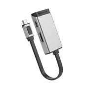 ALOGIC ULCHDPD-SGR - Magforce DUO 2-IN-1 Adapter (USB-C to HDMI + 100W Power Delivery )