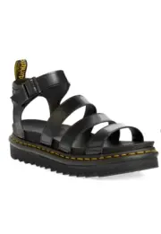Dr. Martens Women's Blaire Sandal - (Black Patent Leather)**