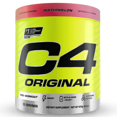 CELLUCOR C4 ORIGINAL 50 SERVES PRE WORKOUT ENERGY FOCUS PRE-WORKOUT