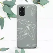 Minimalistic Aesthetic Leaves Case For Samsung Note 20 S20 S21 S22 S23 S24 FE