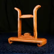 Chinese Wood Sword Knife Dagger Cane Blade Upright Holder Stand Display Rack