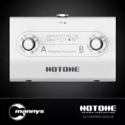 Hotone Ampero Switch+ Dual Momentary Footswitch (White)