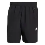 (男)【愛迪達ADIDAS】TRAIN ESSENTIALS WOVEN TRAINING SHORTS 訓練短褲-黑色