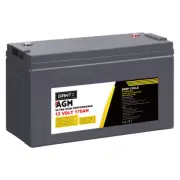 Giantz 170Ah 12V AGM Deep Cycle Battery Marine Sealed Power Portable Box Solar