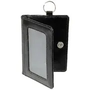 Rexel Leatherette Pass Holder and Wallet with Key Ring