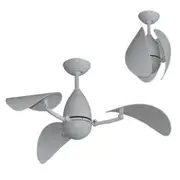 The Vampire LED 38" DC Ceiling Fan with Light in 2 Finishes