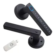 WAFU WF-F6 Tuya Smart Fingerprint Door Lock Aluminum Alloy Keyless Entry 5 Unlock Methods App Control Anti-Peep Password