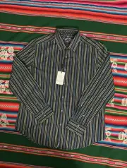 robert graham Striped Knowledge Wisdom Truth Retail $198 Button Down Long Sleeve
