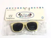 Disney Babies Sunglasses UV Lens Block W/Reusable Zip Lock Pouch USA