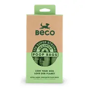 Beco Super Strong Unscented Poop Bags (270 Pack) | For Dogs