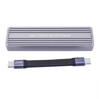M.2 NVMe NGFF SSD Enclosure USB 3.2 GEN 2 to M.2 SSD 20Gbps Solid State1801