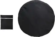 Industrial Fan Cover Drum Fan Cover Heavy Duty Floor Fan Cover Large Washable Household Protector for Factory Workshop Commercial Floor Fan, 42-47 inch
