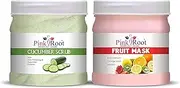 Cucumber Scrub 500gm with Fruit Mask 500gm