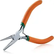 SPEEDWOX Concave Round Nose Piers 4.5" Round Concave Pliers Wire Looping Plier Wire Bending Tools for DIY Jewelry Making Hobby Projects Wire Wrapping Tools Round Nose Pliers for Jewelry Making